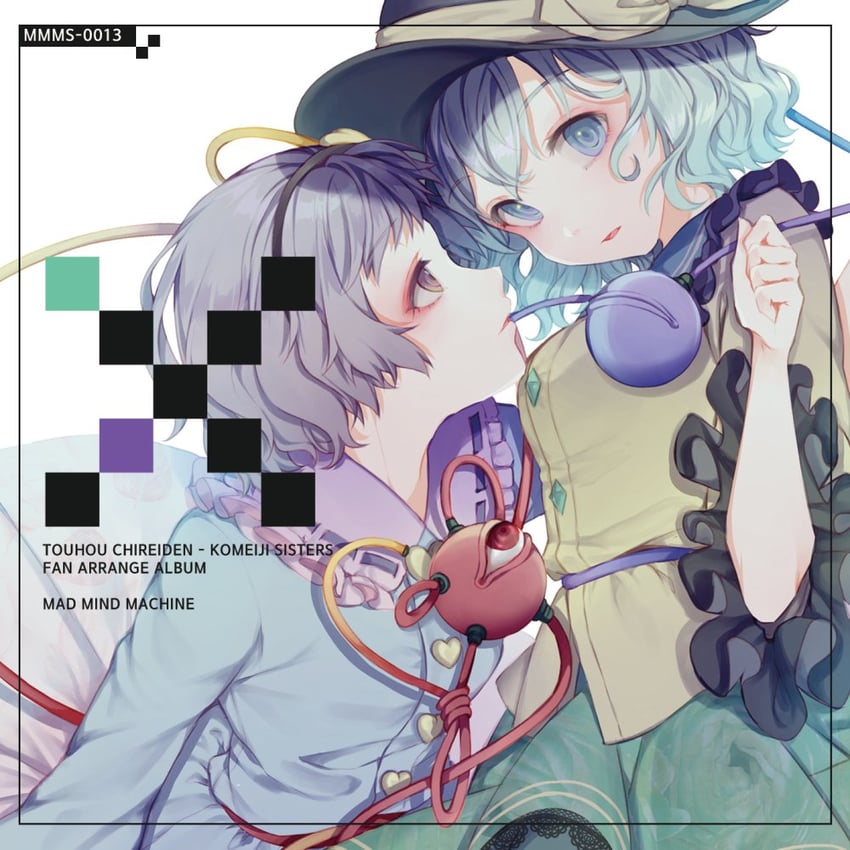 komeiji koishi and komeiji satori (touhou and 1 more) drawn by monicanc