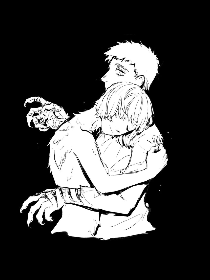 falin touden and laios touden (dungeon meshi) drawn by pest_fox