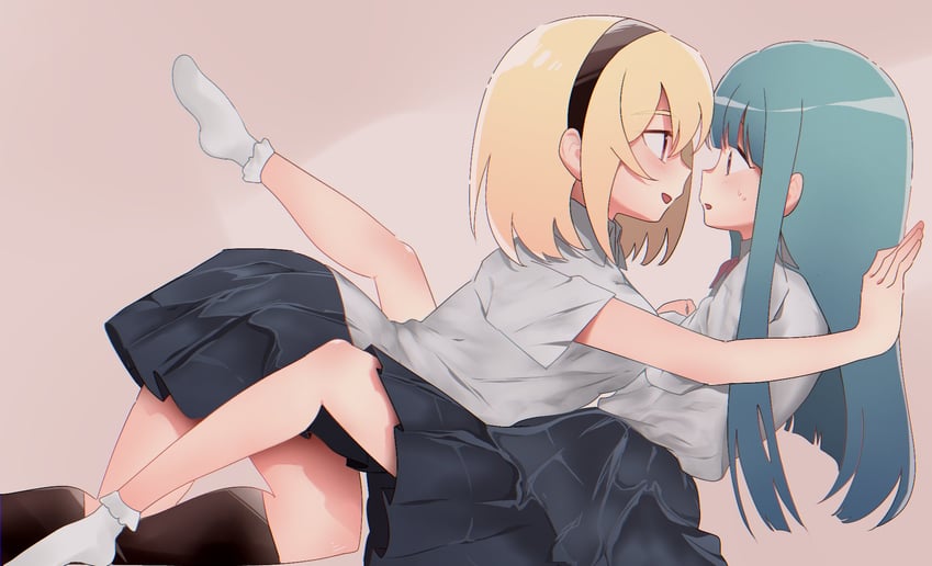 furude rika and houjou satoko (higurashi no naku koro ni and 1 more) drawn by 6npnmcuvsauiemp