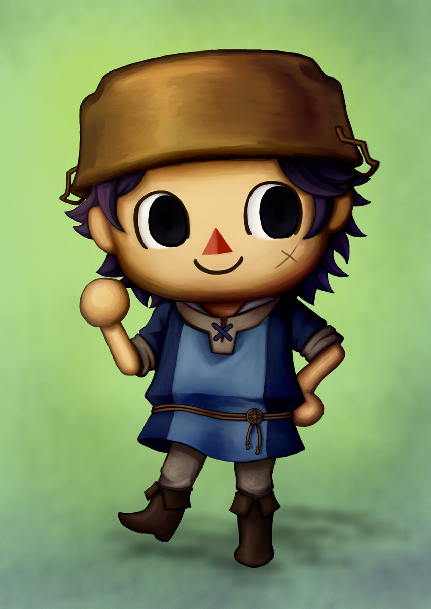 villager and donnel (fire emblem and 3 more) drawn by chou_ayashii