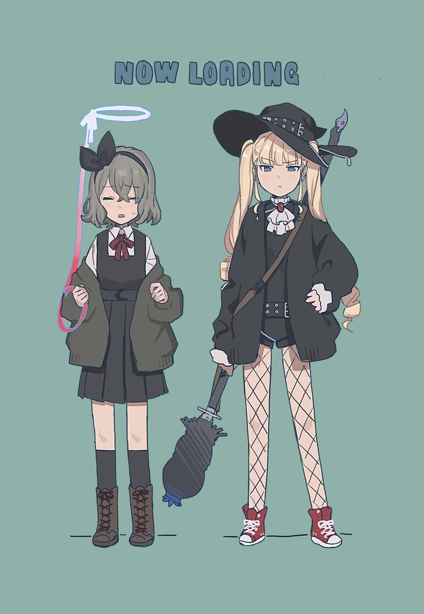 umeka ena and astarista maya florence (project:anemone) drawn by teshima_nari