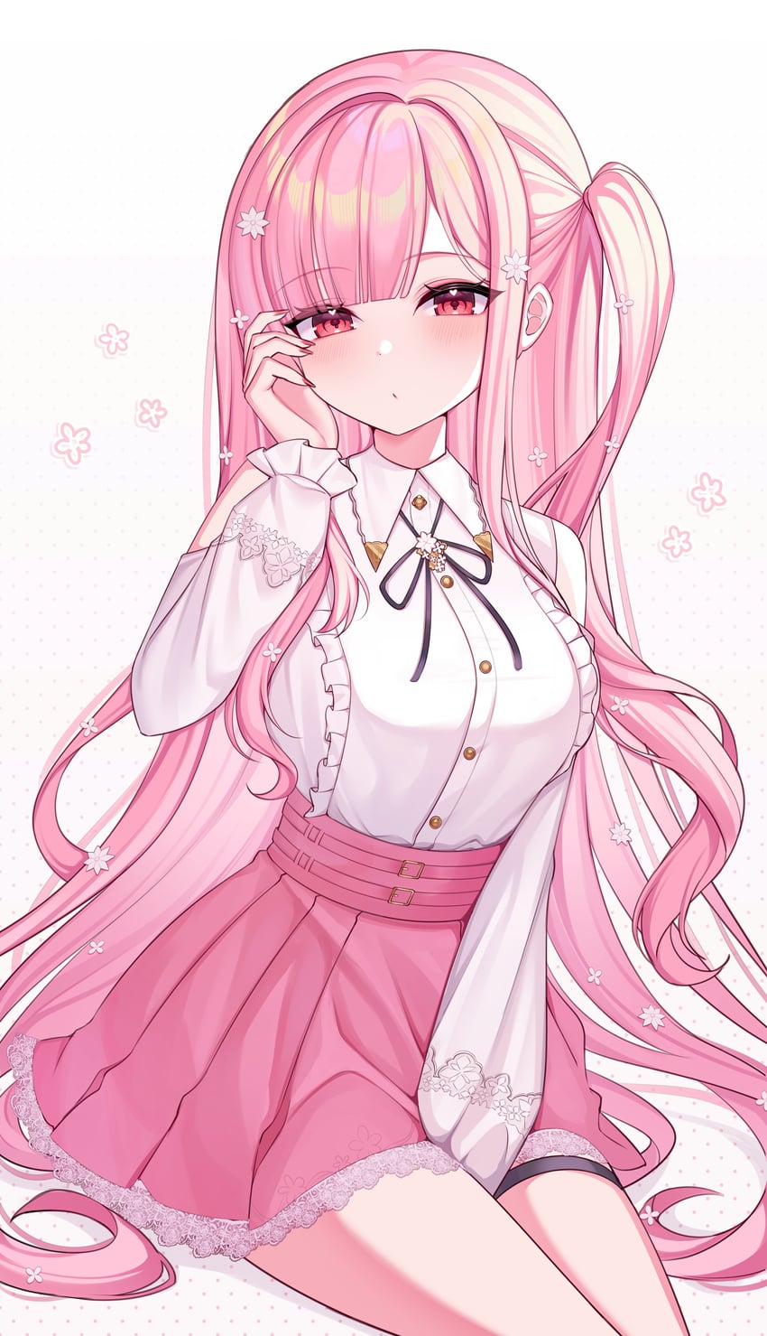 mori calliope (hololive and 1 more) drawn by demcheg