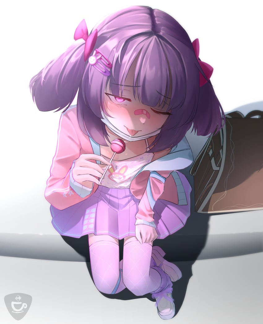 fallenshadow and berrie (indie virtual youtuber and 1 more) drawn by tea_party_biscuits