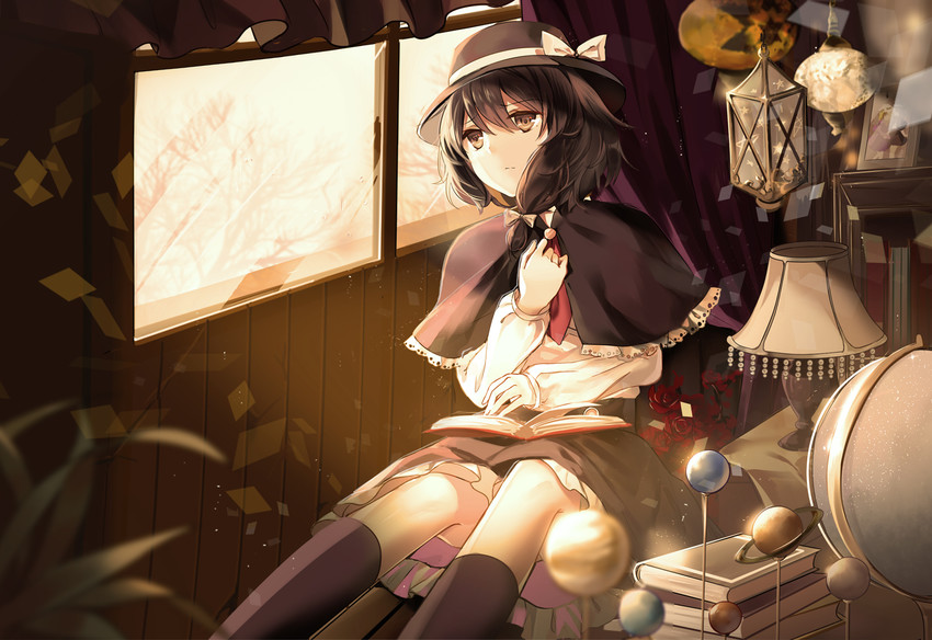 usami renko and maribel hearn (touhou and 1 more) drawn by kita_(kitairoha)