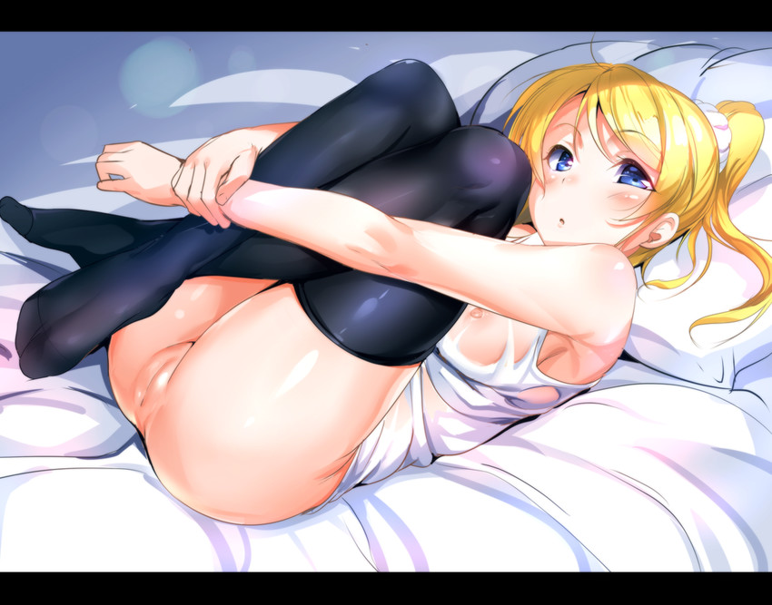 ayase eli (love live! and 1 more) drawn by ajishio