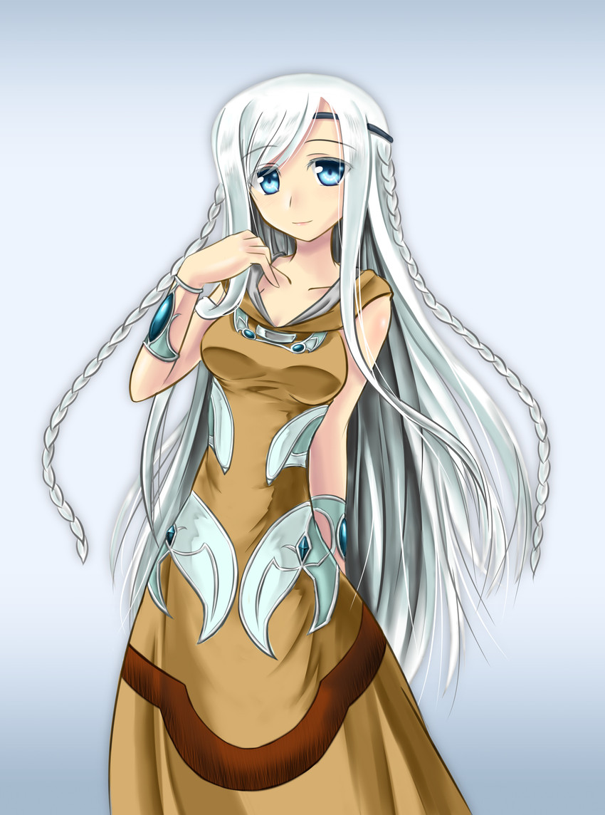 maiden with eyes of blue (yu-gi-oh! and 1 more) drawn by kiryu264