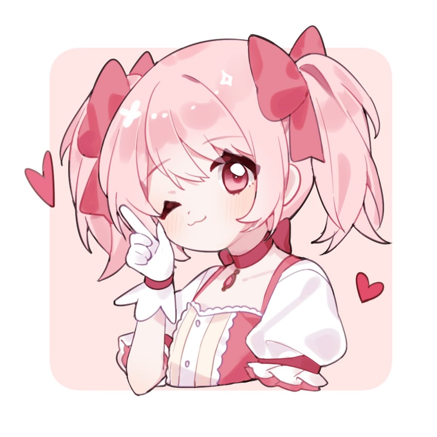 kaname madoka (mahou shoujo madoka magica) drawn by roro_(lolo)