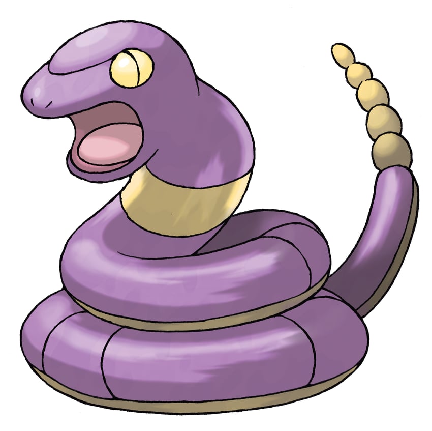 ekans (pokemon and 1 more) drawn by sugimori_ken