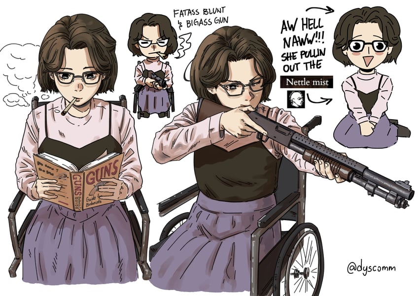 olivia (fear & hunger and 1 more) drawn by dyscomm
