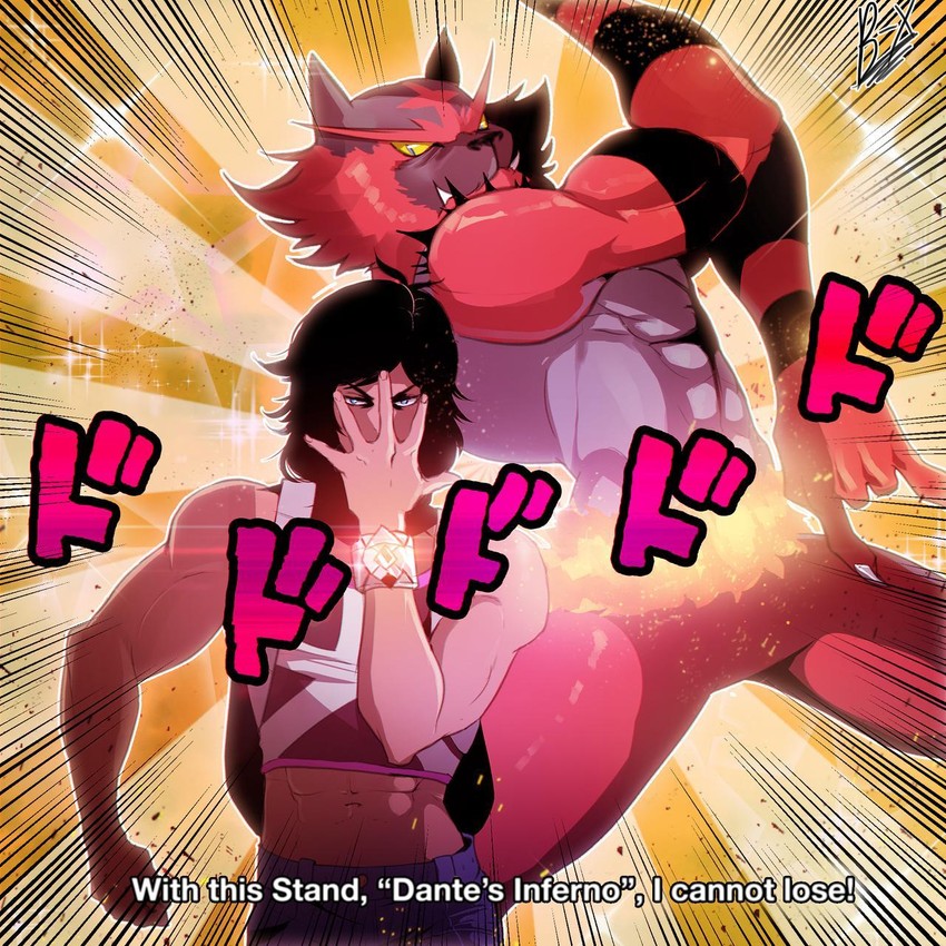 incineroar (pokemon and 1 more) drawn by nyantcha