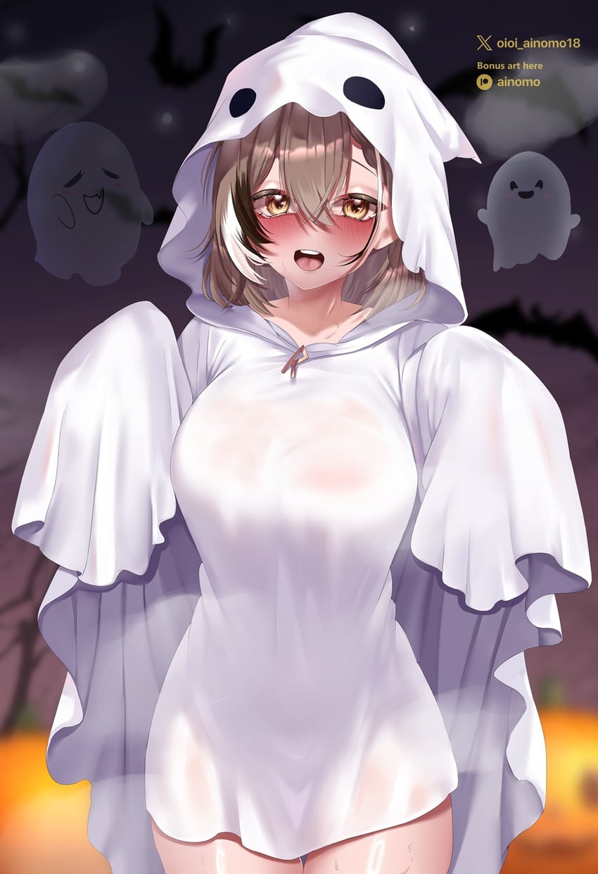 nanashi mumei (hololive and 1 more) drawn by oioi_ainomo