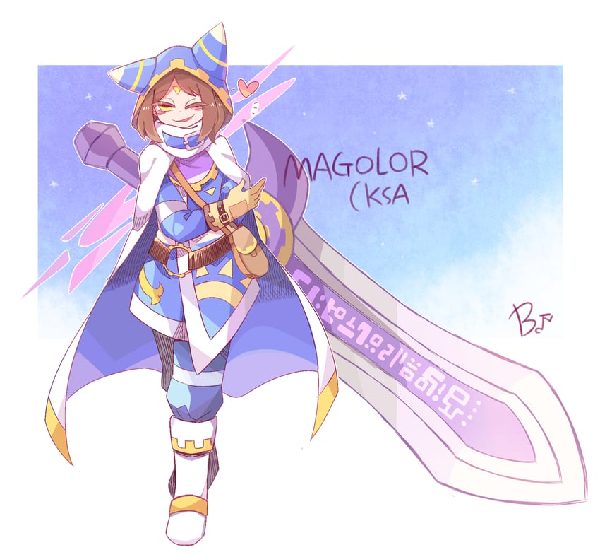 magolor (kirby and 1 more) drawn by beco_(100me)