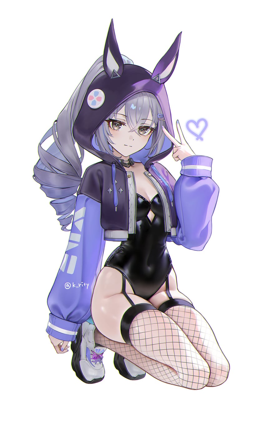 silver wolf (honkai and 1 more) drawn by rity