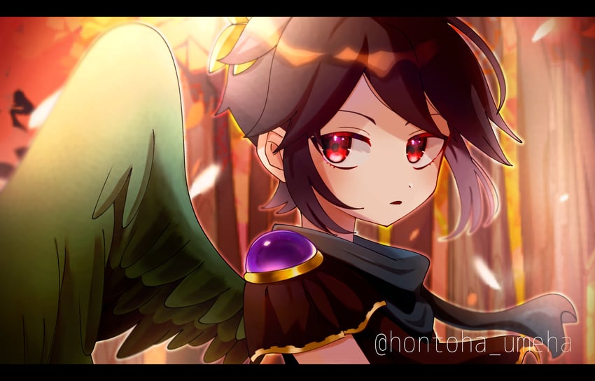 dark pit (kid icarus and 1 more) drawn by onigiri_(onigir_sio)