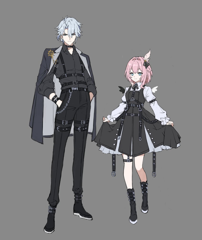 phainon and cyrene (honkai and 1 more) drawn by papajay_(jennygin2)