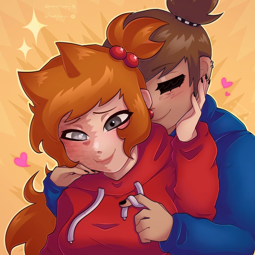 tamara and tori (eddsworld) drawn by prepare4surgery
