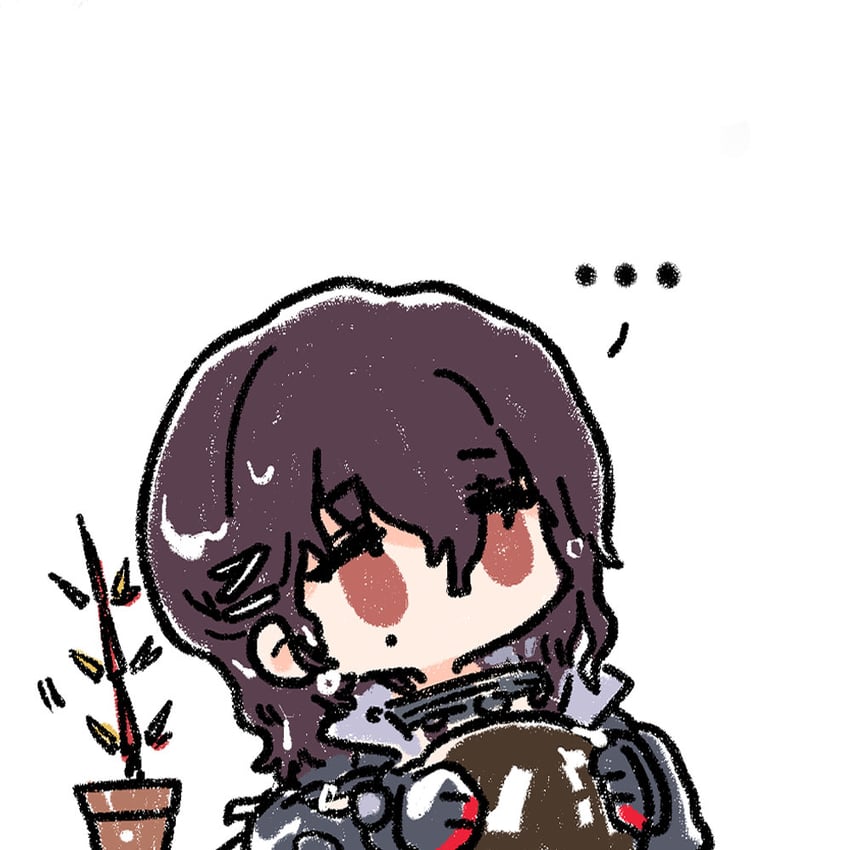 hatsuchiri (girls' frontline and 1 more) drawn by cui_pi_zha_xia_qiu