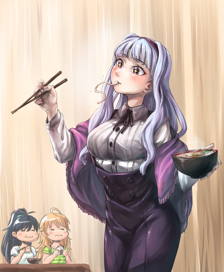 hoshii miki, shijou takane, and ganaha hibiki (idolmaster) drawn by hold111