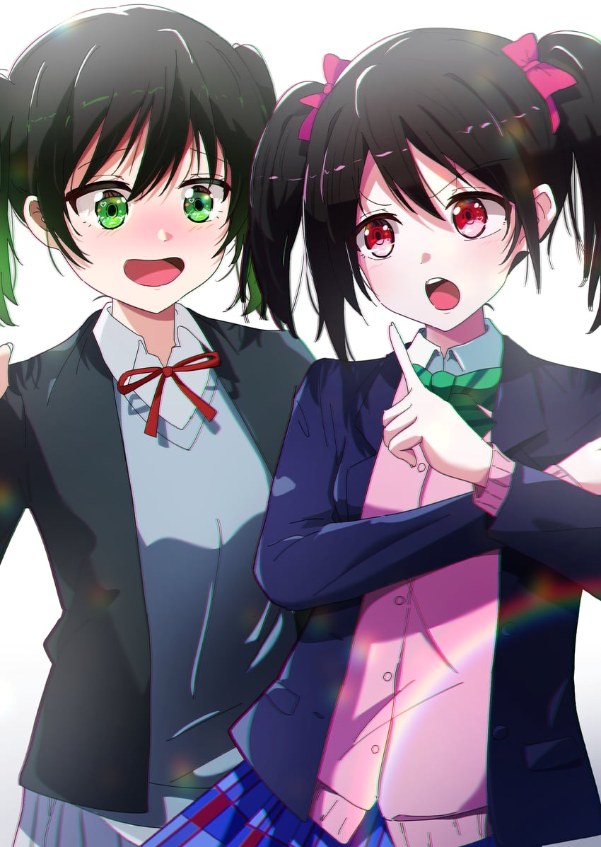 yazawa nico and takasaki yu (love live! and 2 more) drawn by kaba_kaitai