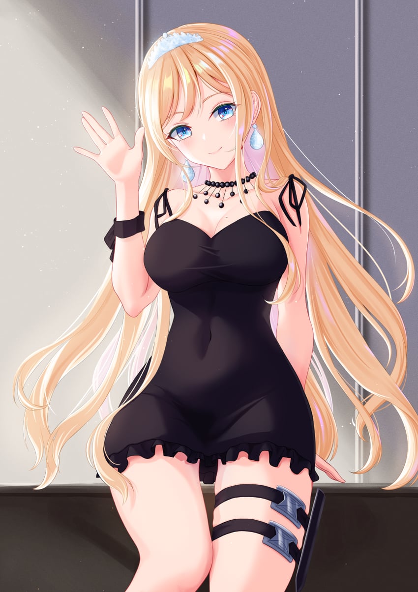 watson amelia (hololive and 1 more) drawn by philo_324