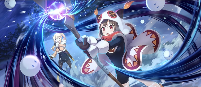 megumin and darkness (kono subarashii sekai ni shukufuku wo! and 1 more)