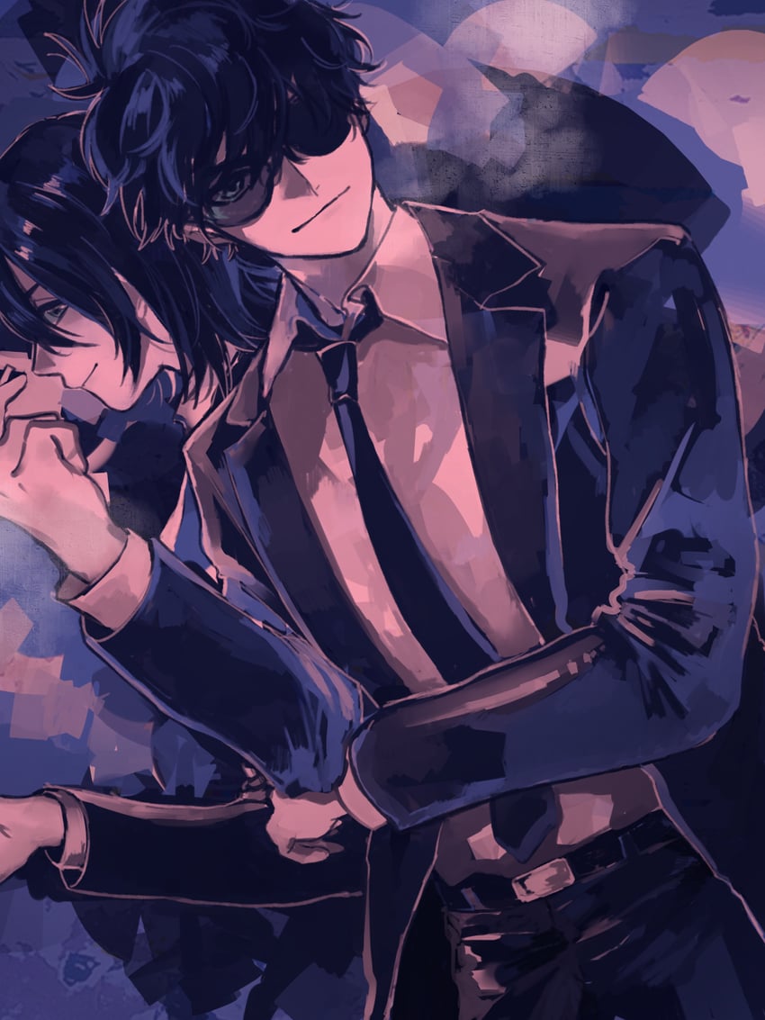 matsuda jinpei and hagiwara kenji (meitantei conan) drawn by moyuhisa