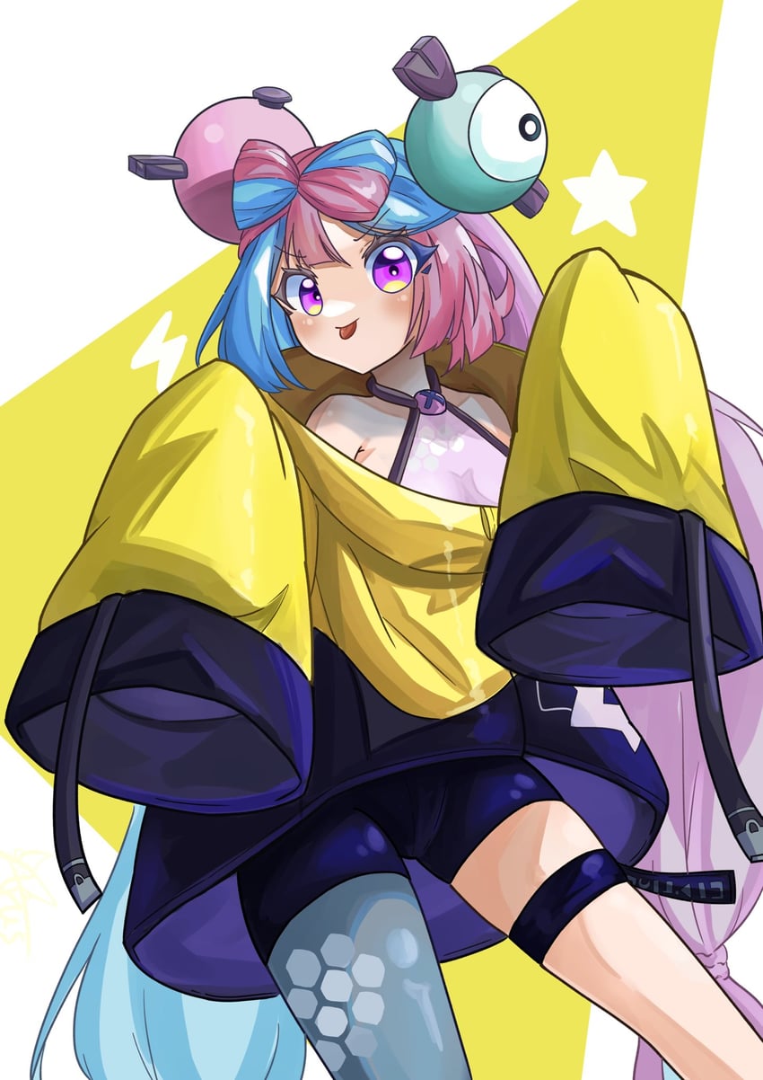 iono (pokemon and 1 more) drawn by arus_othellonia