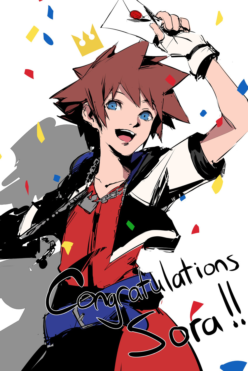 sora (super smash bros. and 2 more) drawn by blazpu