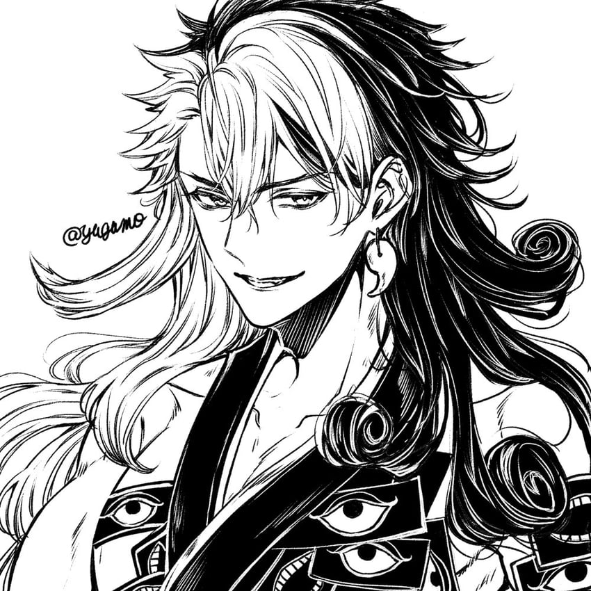 ashiya douman (fate and 1 more) drawn by yugumotwst