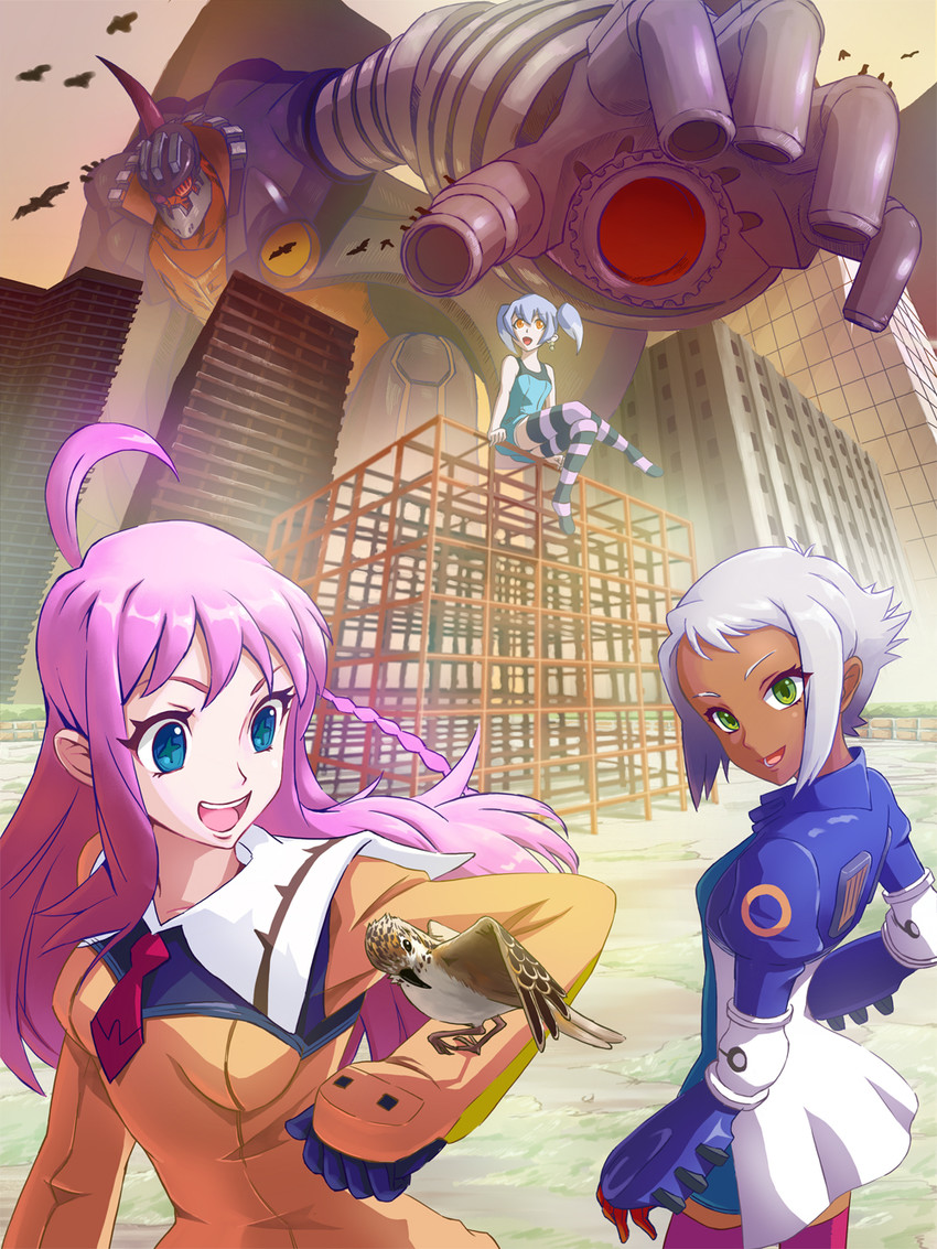 nono, lal'c mellk mal, tycho science, and dix-neuf (top wo nerae! and 1 more) drawn by pochi_(hiroe_keisuke)