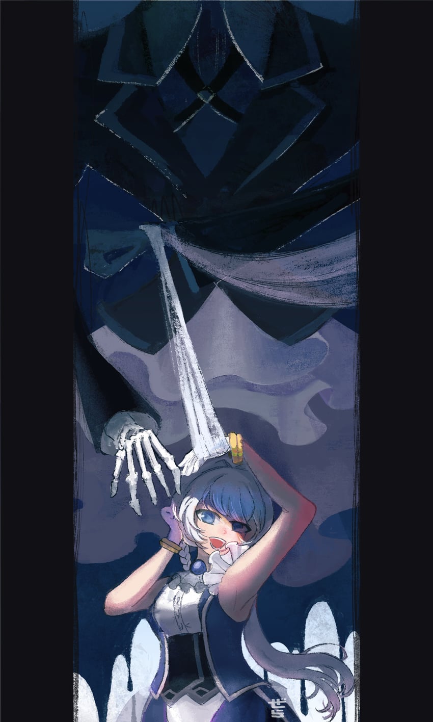 yakumo mitama and totentanz (mahou shoujo madoka magica and 1 more) drawn by gera-magia