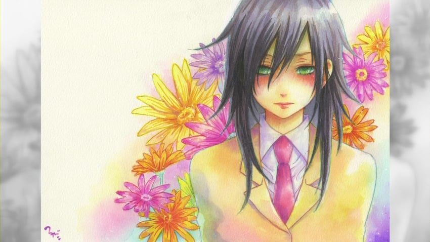 kuroki tomoko (watashi ga motenai no wa dou kangaetemo omaera ga warui!) drawn by robico