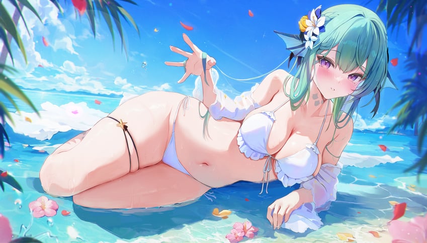 finana ryugu (nijisanji and 1 more) drawn by koahri