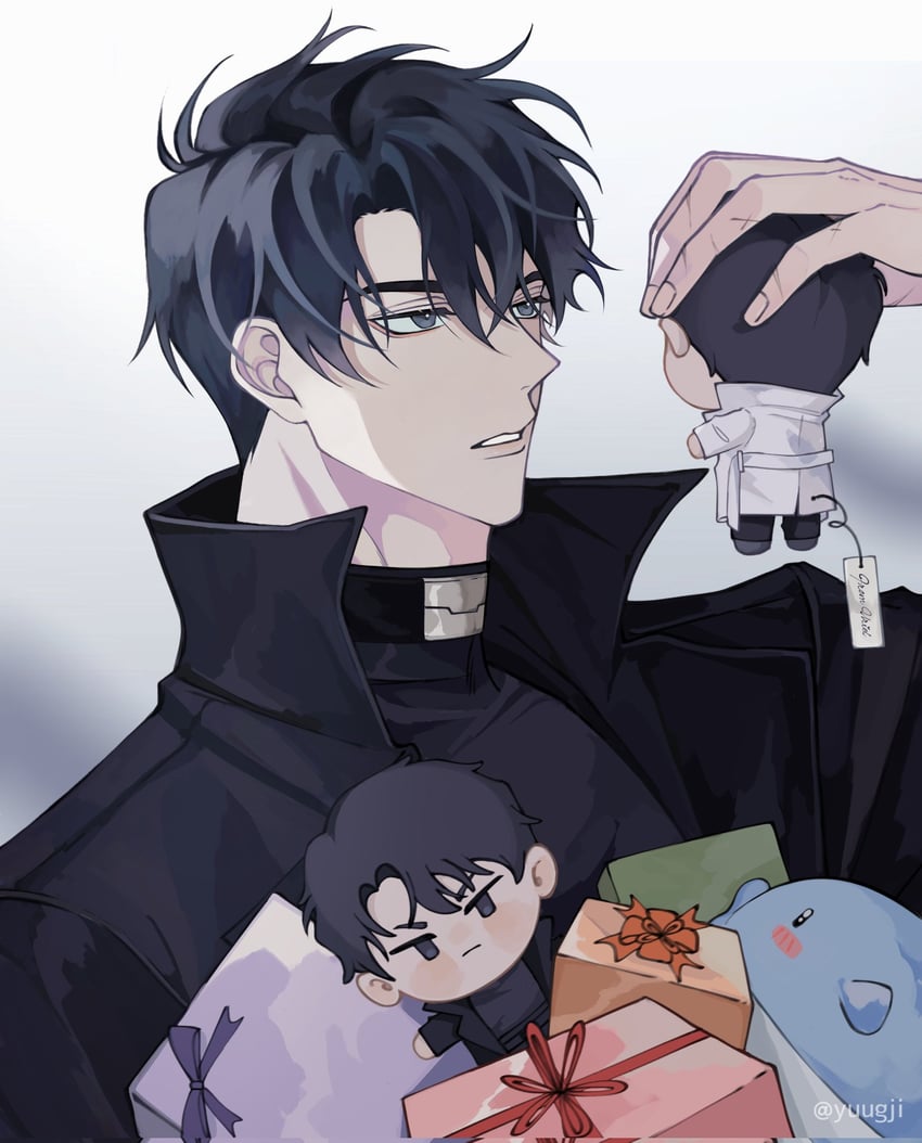 kim dokja and yoo joonghyuk (omniscient reader's viewpoint) drawn by yuugji