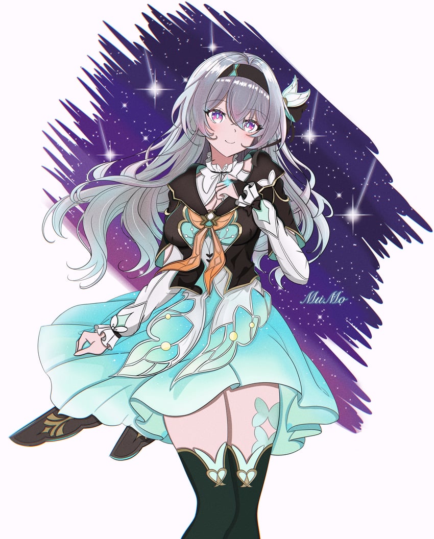 firefly (honkai and 1 more) drawn by mu_mo724