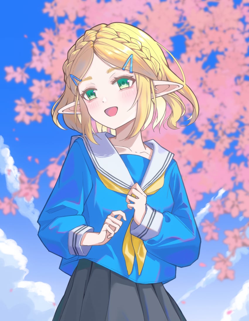 princess zelda (the legend of zelda and 1 more) drawn by koharustuki