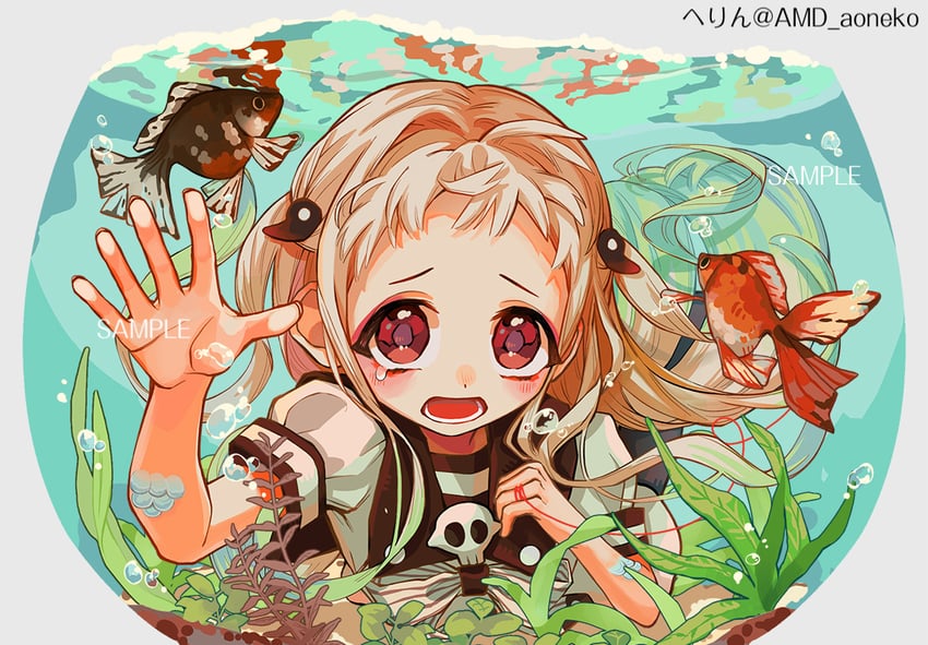 yashiro nene (jibaku shounen hanako-kun) drawn by amd_aoneko