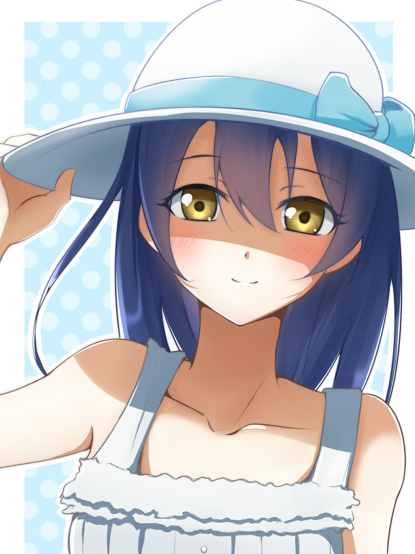 sonoda umi (love live! and 1 more) drawn by fal_(fal-se-0)