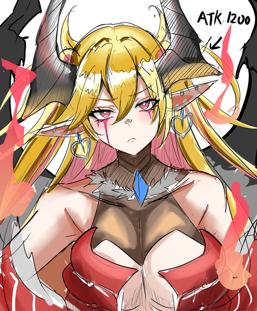 lacrima the crimson tears (yu-gi-oh!) drawn by kurogomatcha