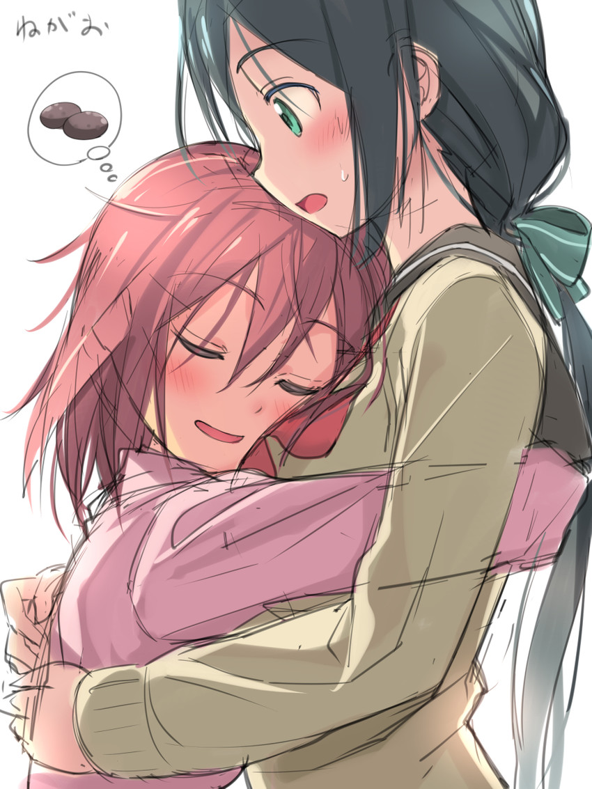 yuuki yuuna and tougou mimori (yuusha de aru and 1 more) drawn by michairu