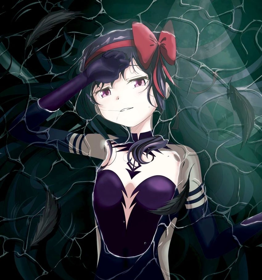 akemi homura and akuma homura (mahou shoujo madoka magica and 1 more) drawn by crow1260000