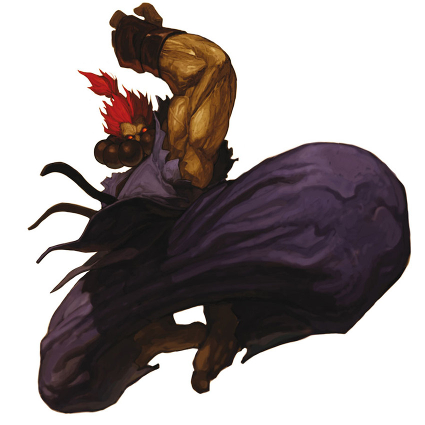 akuma (street fighter and 1 more) drawn by nona