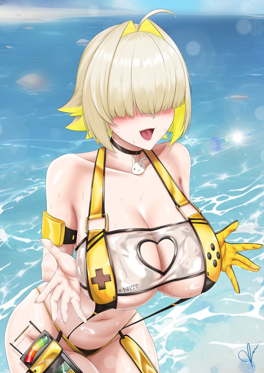 elegg (goddess of victory: nikke) drawn by ramiki_(ramesgoag)