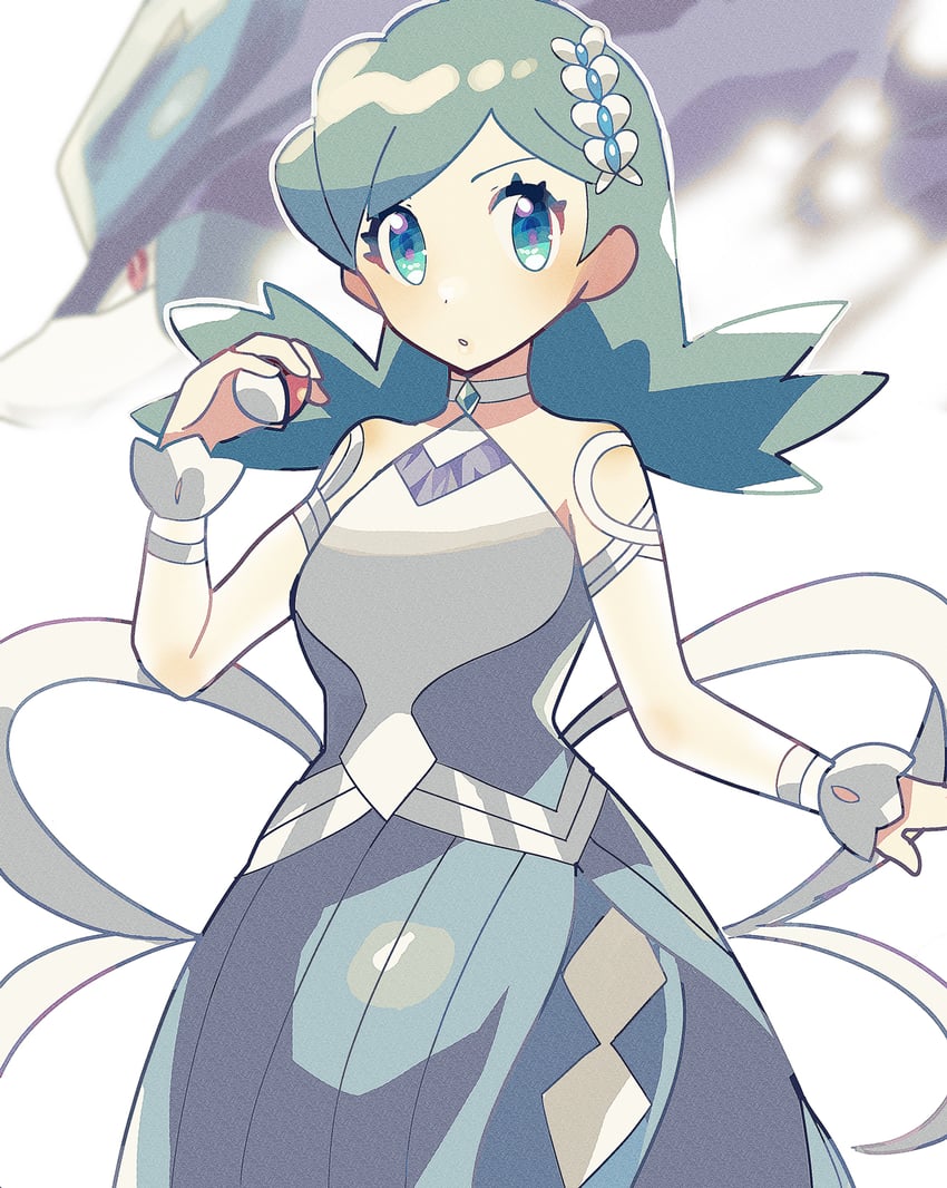 kris and suicune (pokemon and 1 more) drawn by anidler91