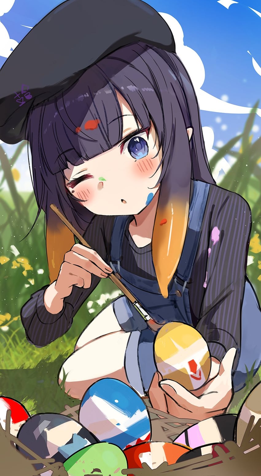ninomae ina'nis (hololive and 1 more) drawn by orobou