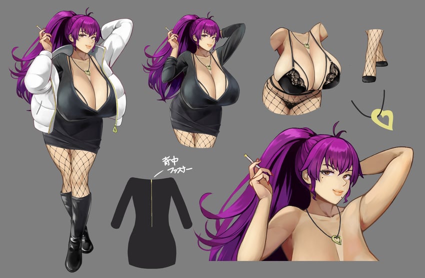 maya motoko (original) drawn by agu_(agoppdki)