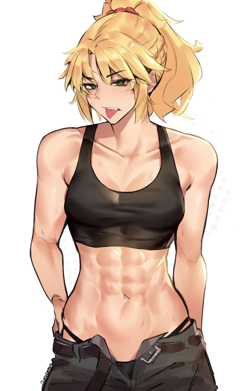 mordred (fate and 1 more) drawn by deccatezu