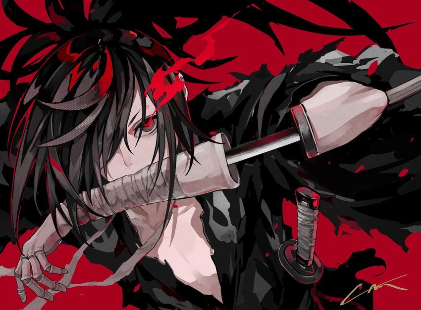 hyakkimaru (dororo) drawn by lam_(ramdayo)