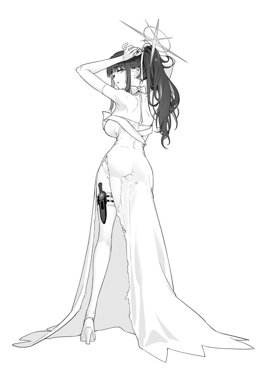 saori (blue archive) drawn by mameojitan