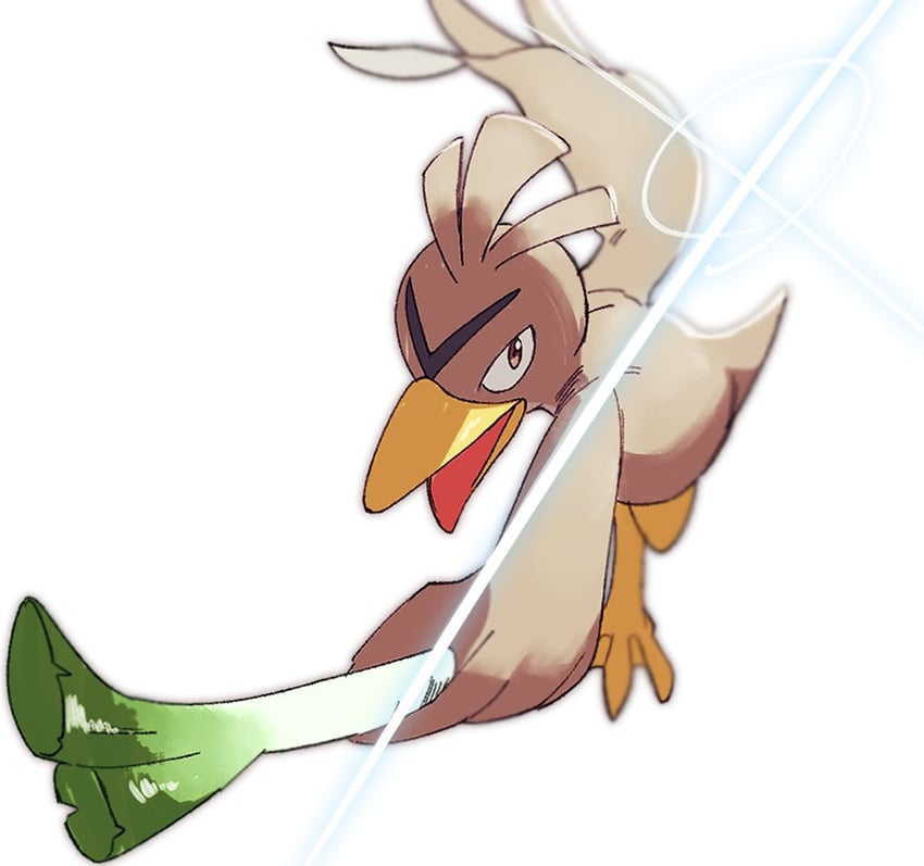 farfetch'd (pokemon) drawn by morio_(poke_orio)